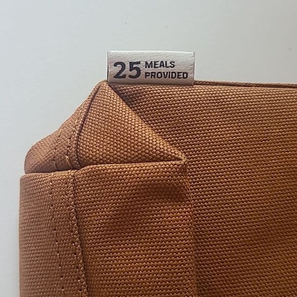 Feed Eleanor Canvas Eleanor Bag Ochre (Burnt Orange) Brown & Black - Picture 6 of 14